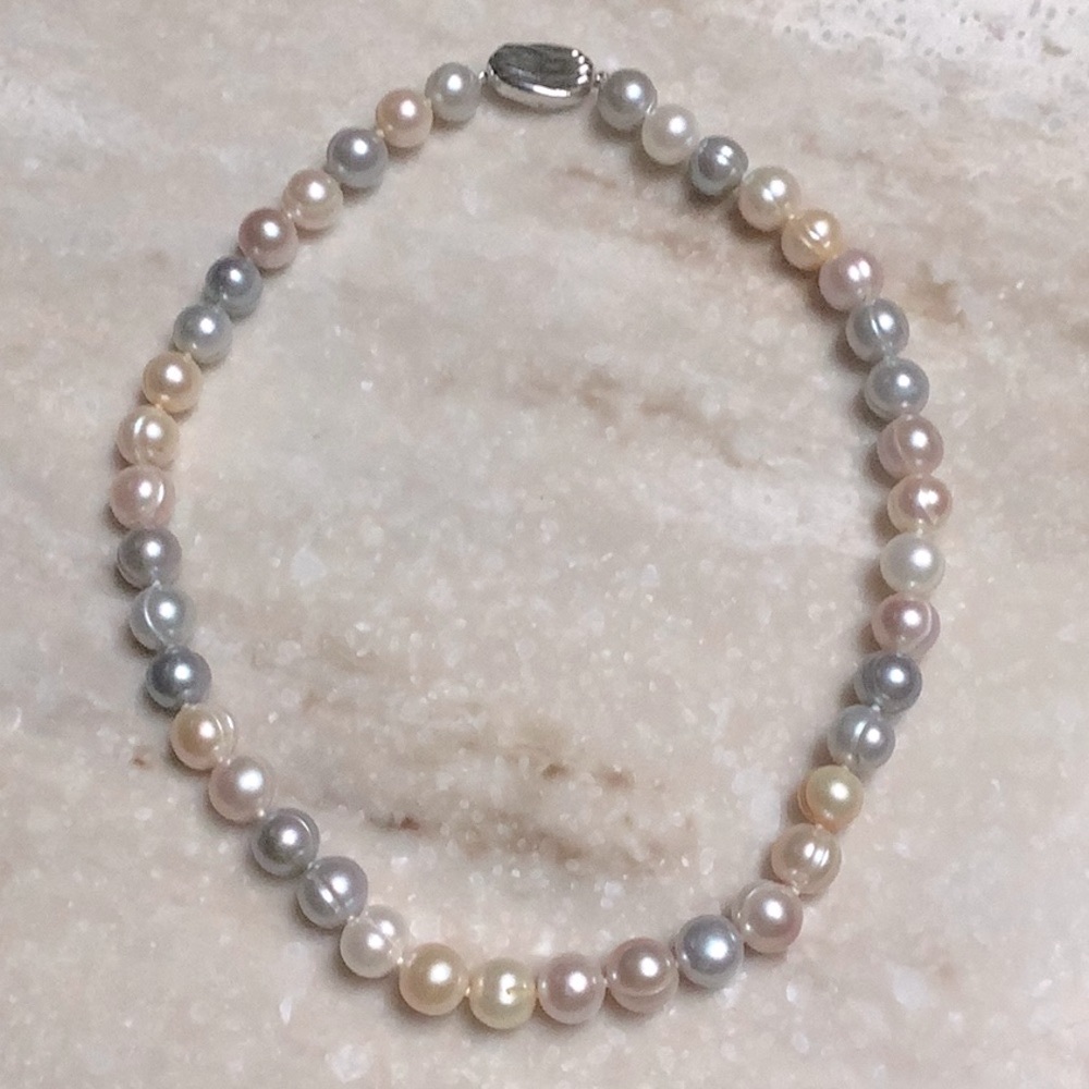 😍Honora 925 Pearl Necklace 16”😍NWOT